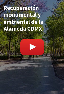 Recuperación monumental  y ambiental de la Alameda Central en la Ciudad de México